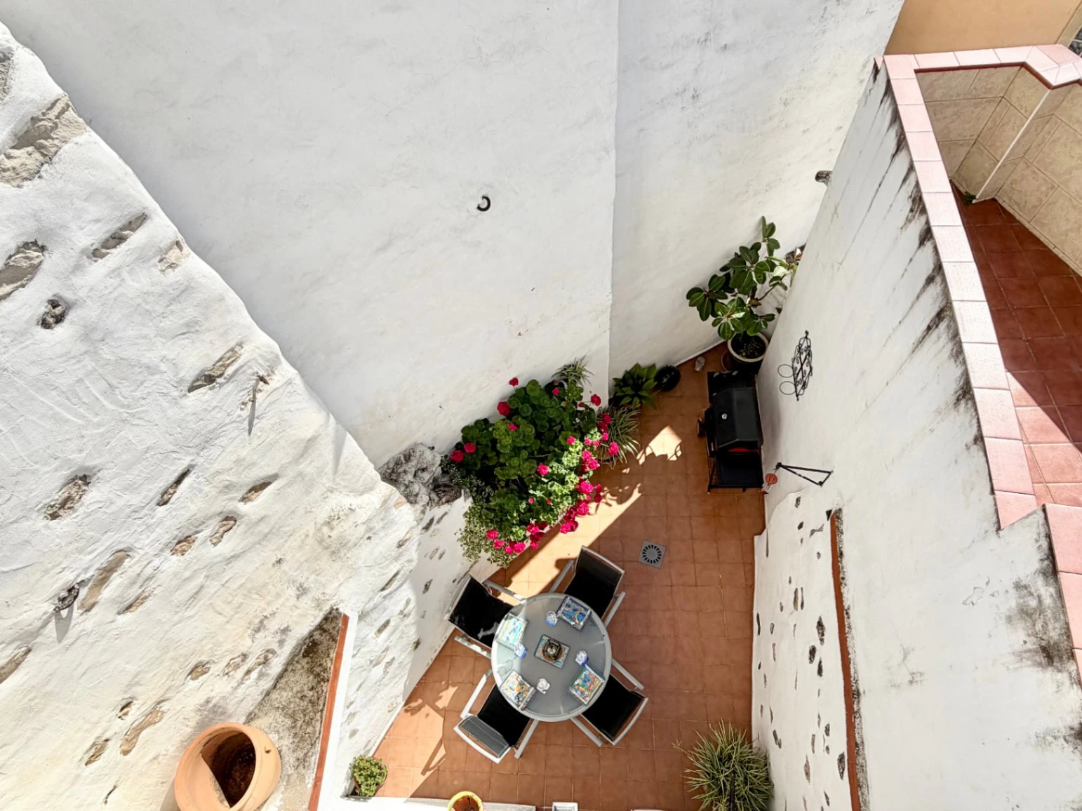 Terrasse mit Aussicht und ländlichem Charme in Benialí