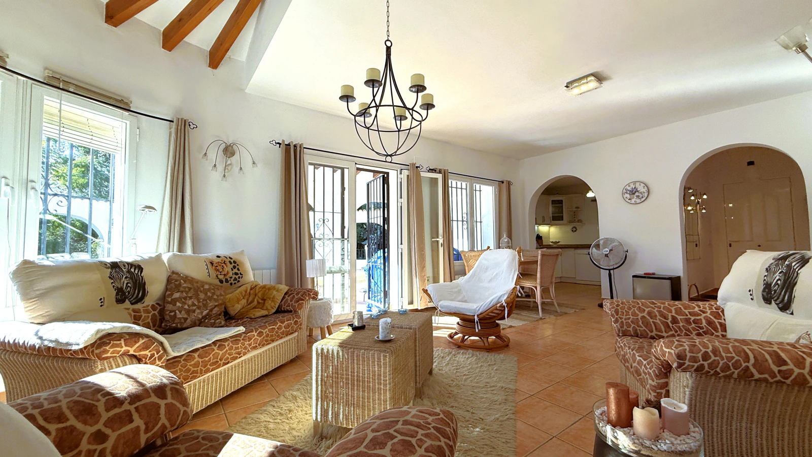 Single Storey Sunny House on Monte Pego with Pool and Terrace