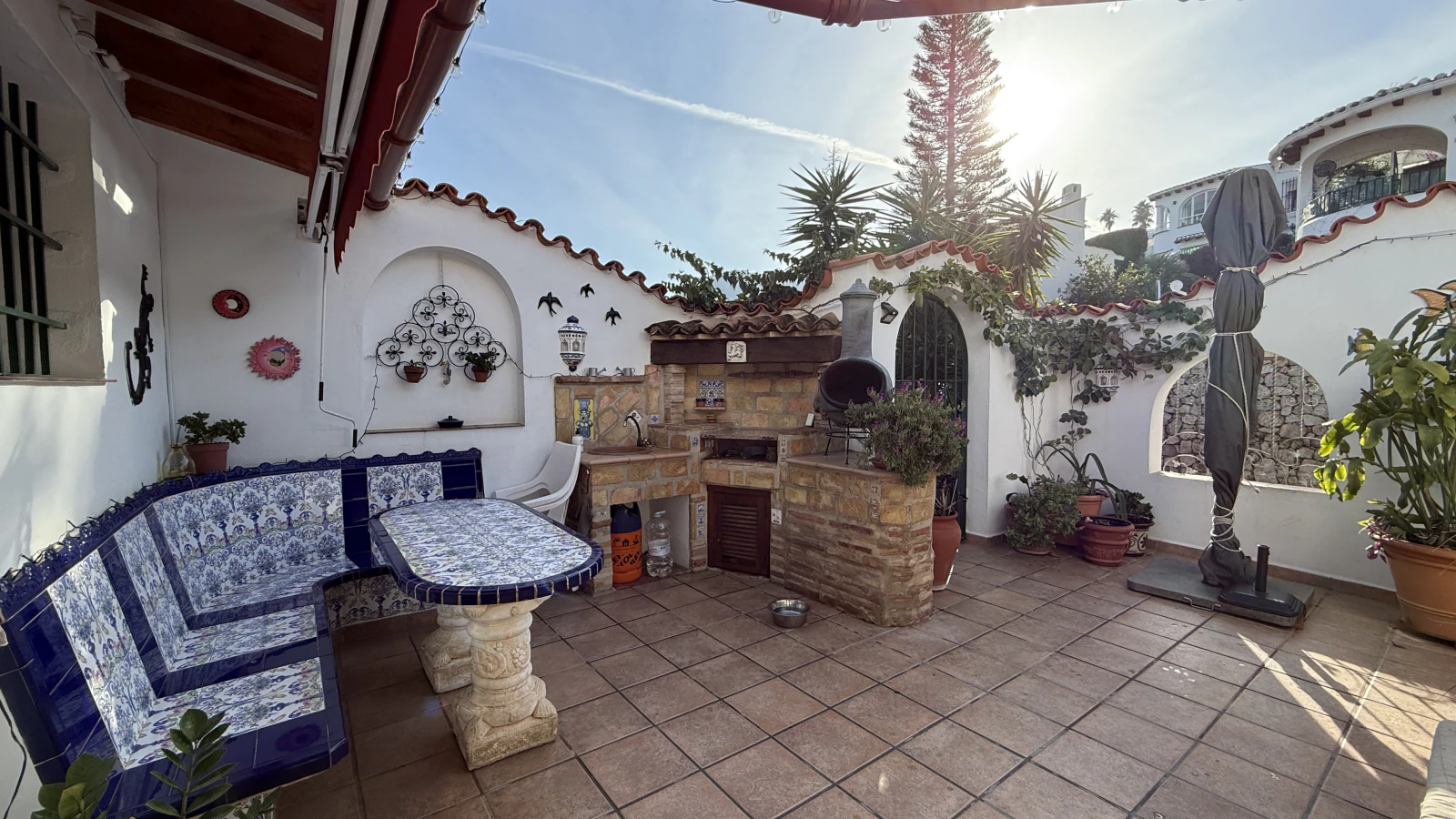 Villa de 3 chambres avec vue panoramique et piscine