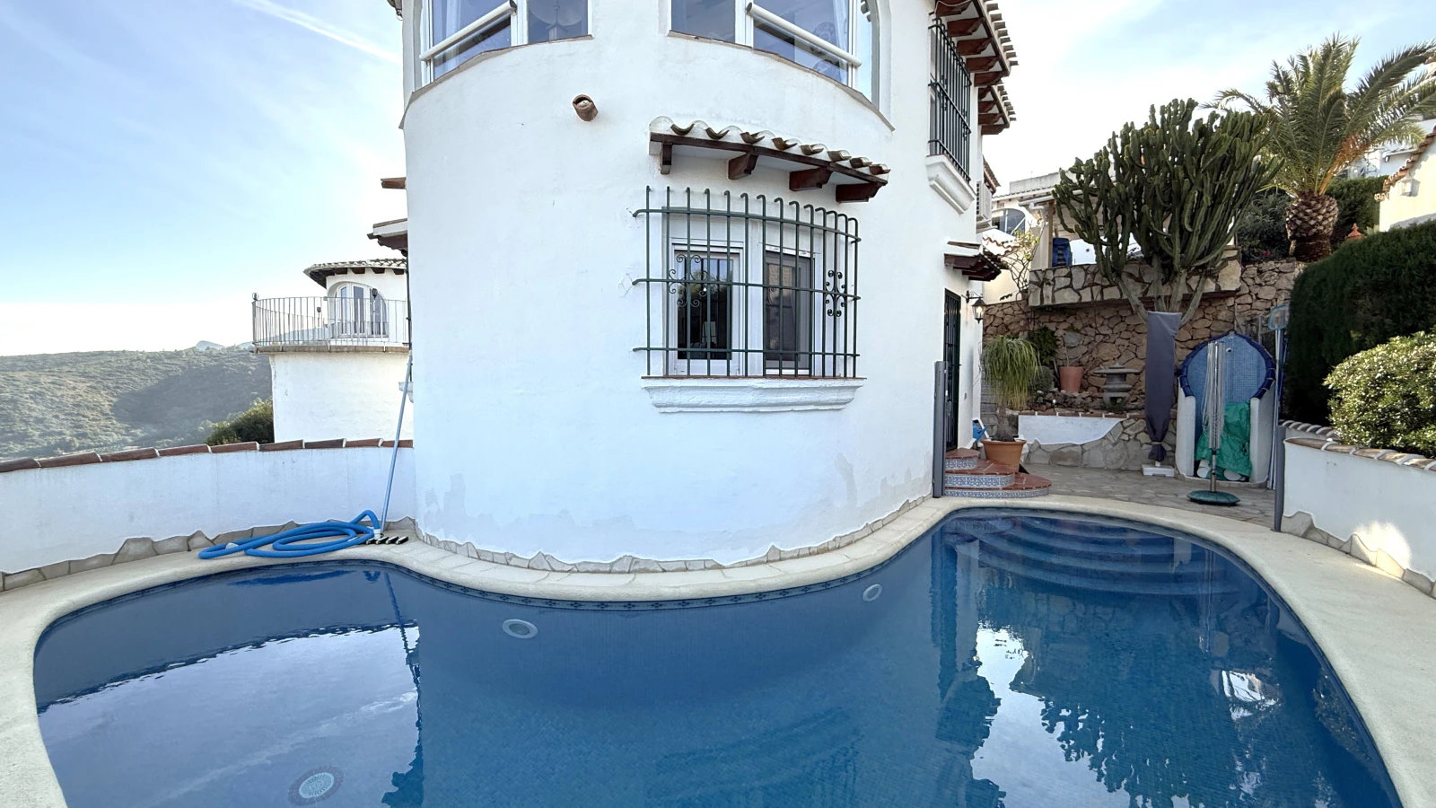 Villa de 3 chambres avec vue panoramique et piscine