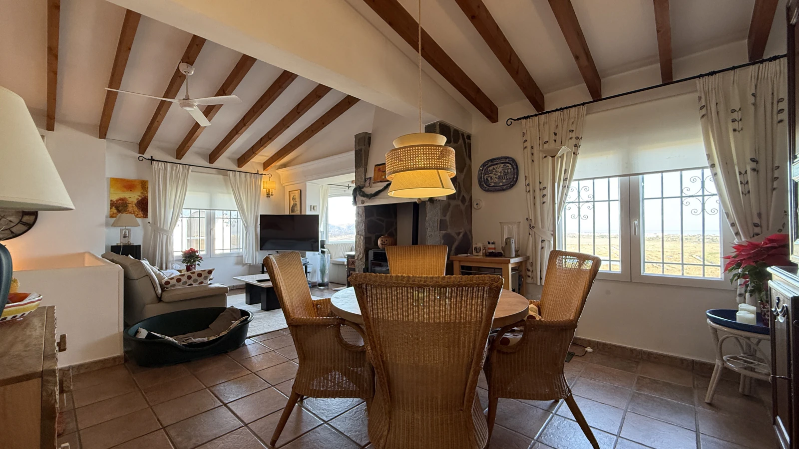 Villa de 3 chambres avec vue panoramique et piscine
