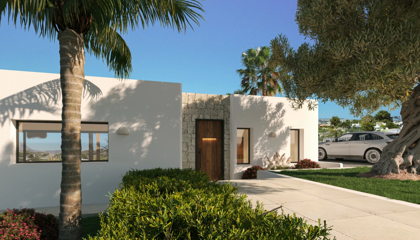 Villa de style Ibiza à vendre à Jávea | Lomas del Rey