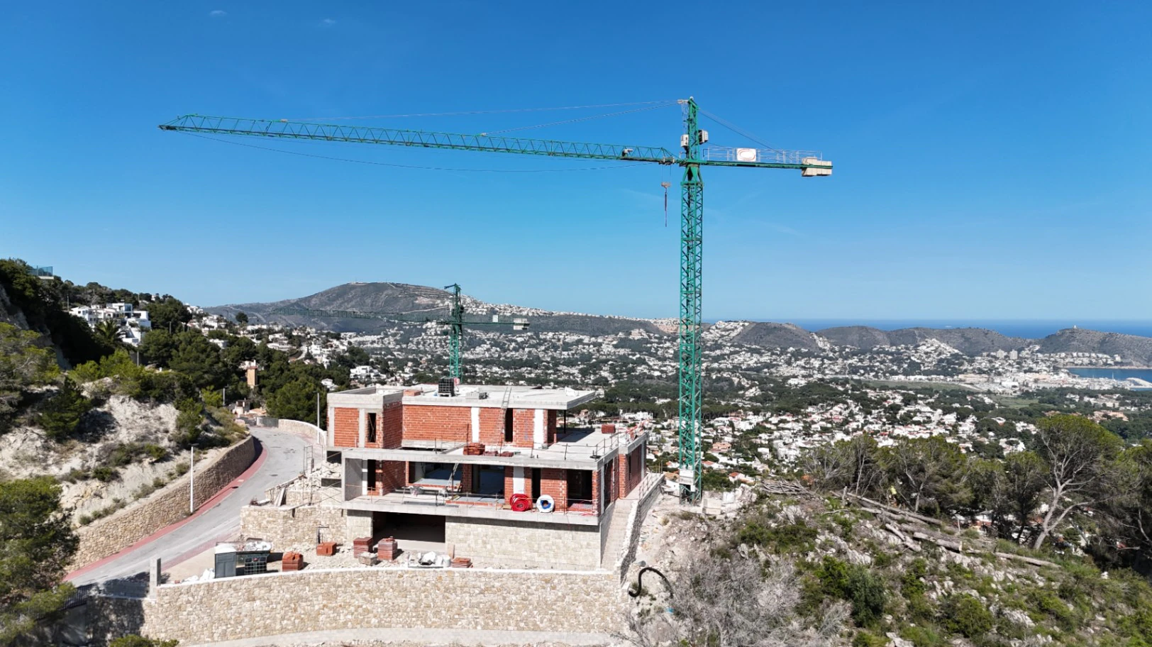 Villa de lujo moderna con vistas al mar en venta en Moraira | Fanadix