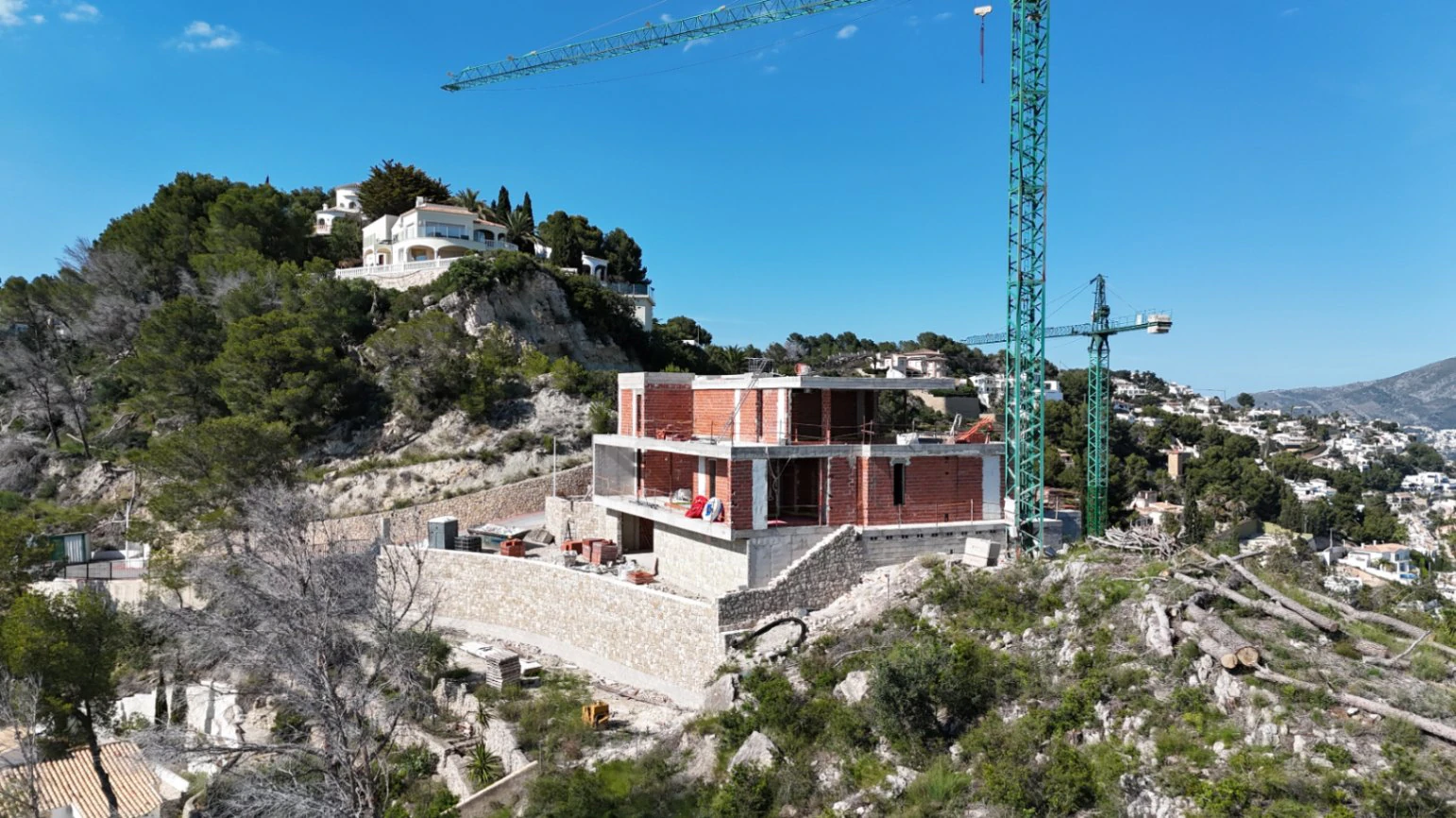 Villa de lujo moderna con vistas al mar en venta en Moraira | Fanadix