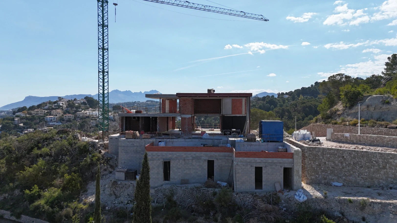 Villa de lujo moderna con vistas al mar en venta en Moraira | Fanadix