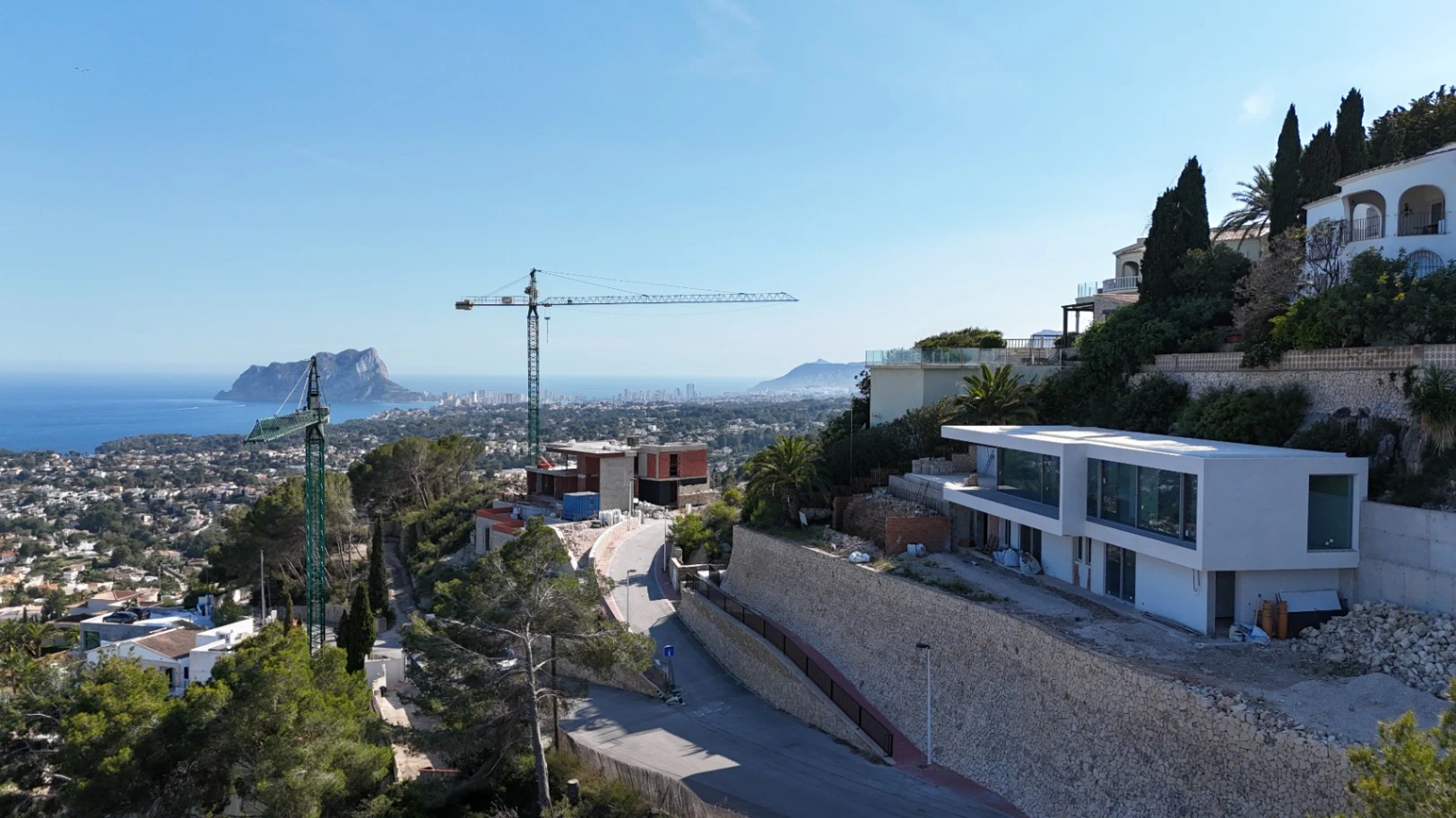 Villa de lujo moderna con vistas al mar en venta en Moraira | Fanadix