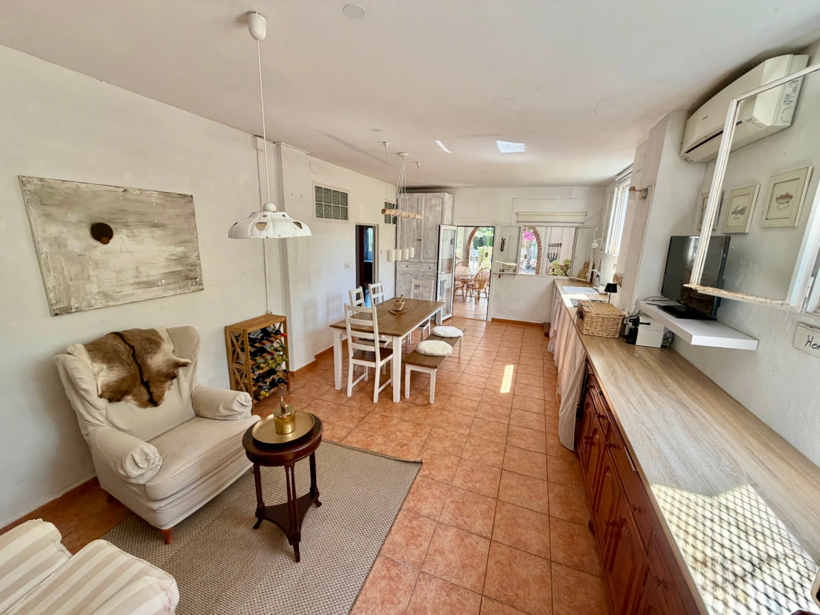 Exclusiva casa de campo en Pego: vistas 360° al mar y la montaña a un paso del pueblo