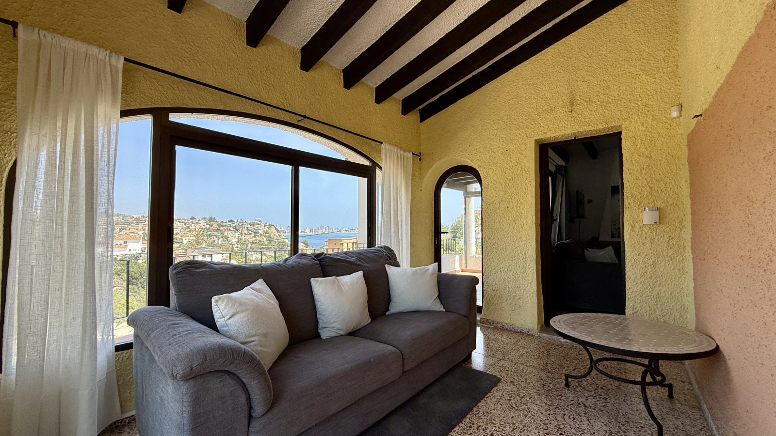 Villa avec vue sur la mer dans un excellent emplacement à Calpe