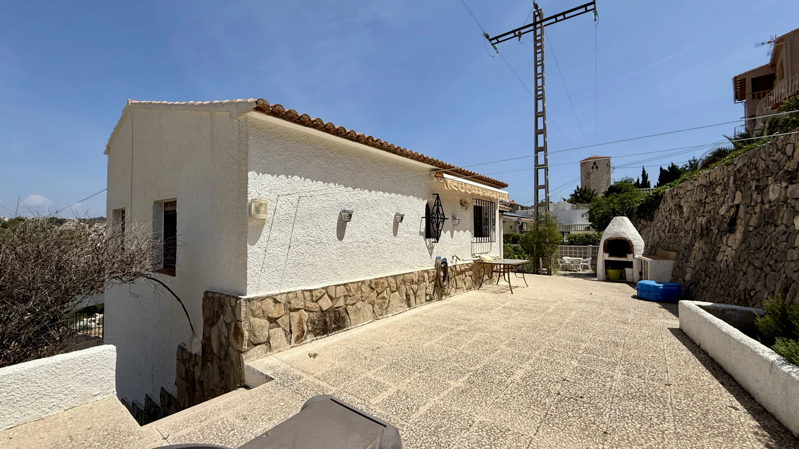 Villa avec vue sur la mer dans un excellent emplacement à Calpe
