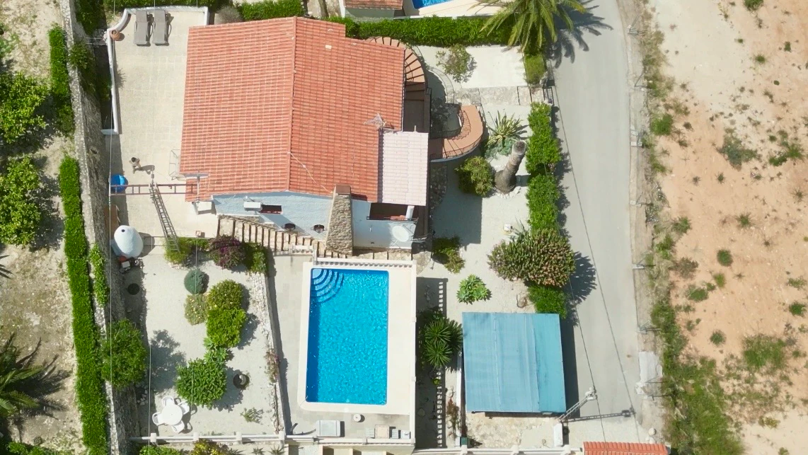 Villa avec vue sur la mer dans un excellent emplacement à Calpe