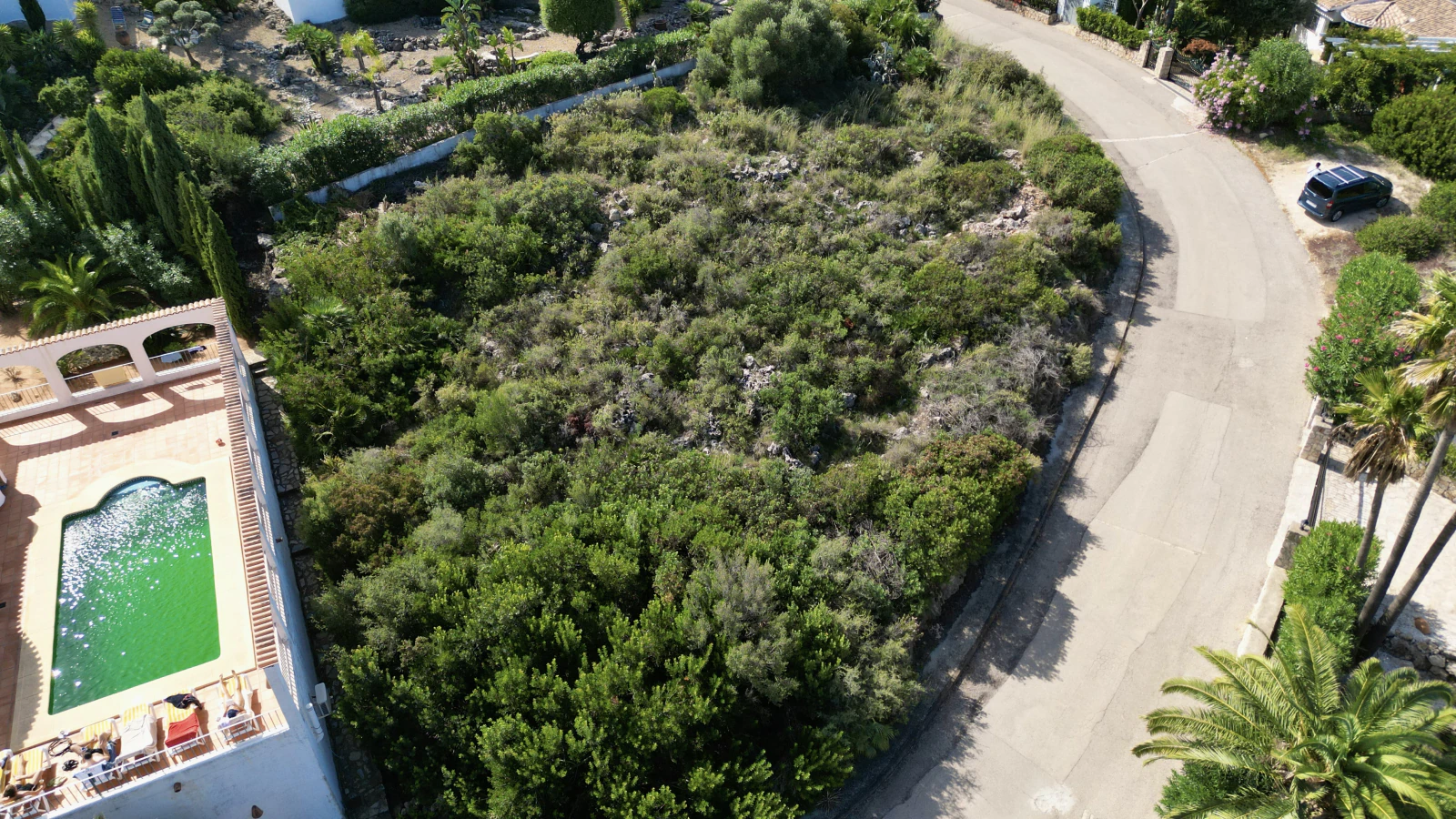 Parcela de 1056 m2 en Monte Pego con super vista al mar