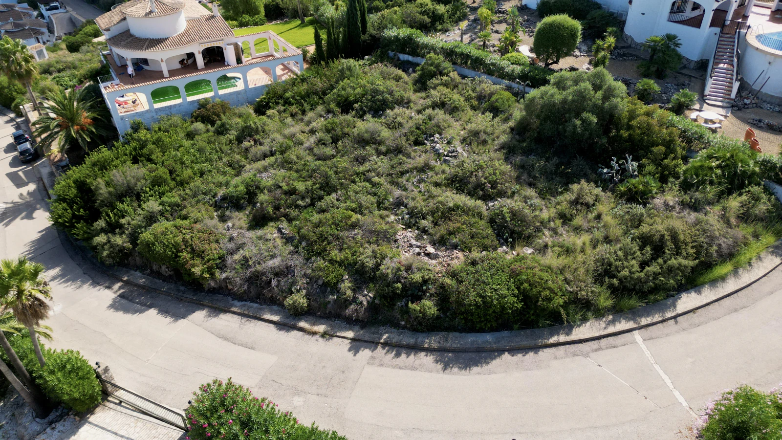 Parcela de 1056 m2 en Monte Pego con super vista al mar