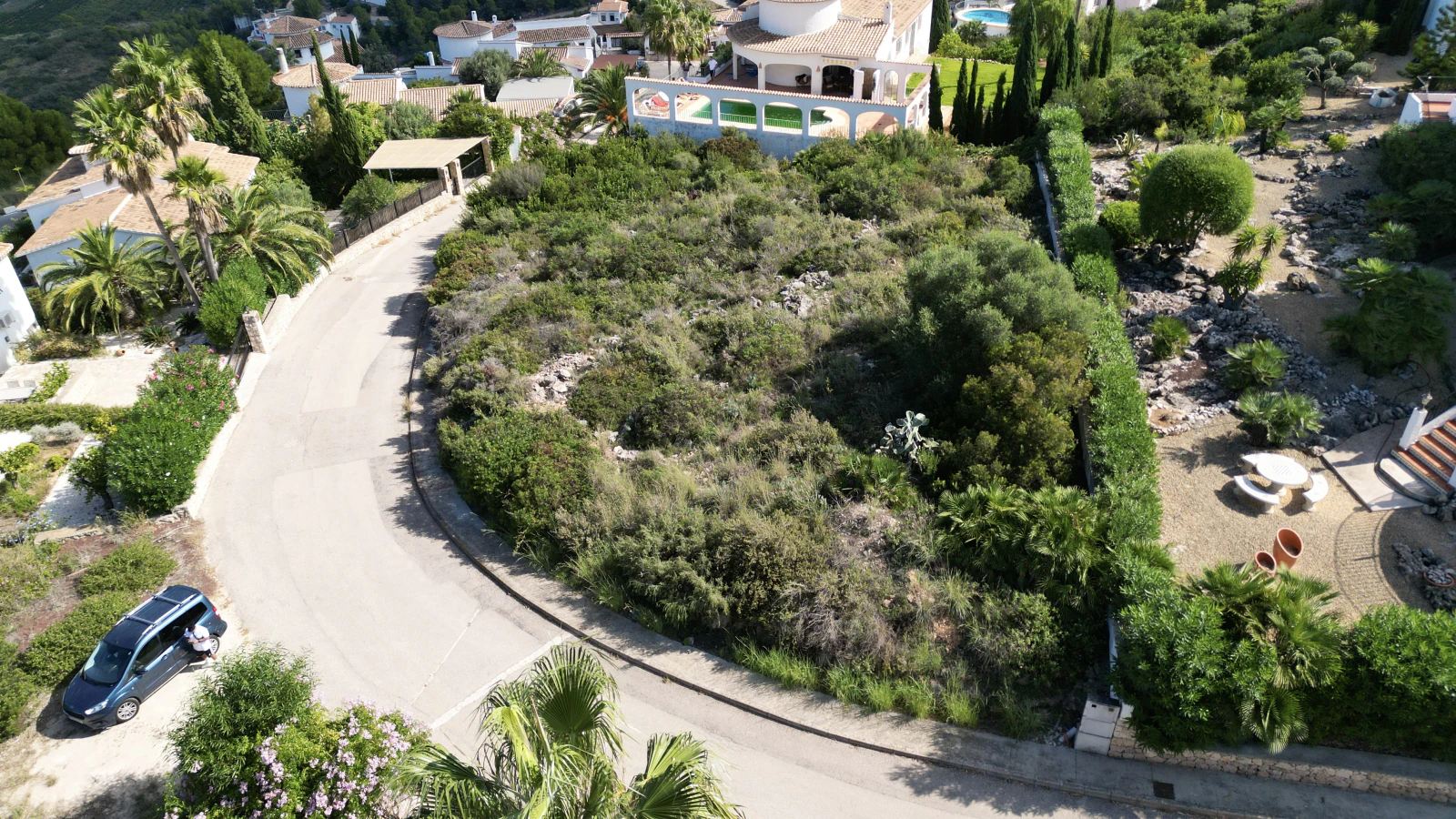 Parcela de 1056 m2 en Monte Pego con super vista al mar