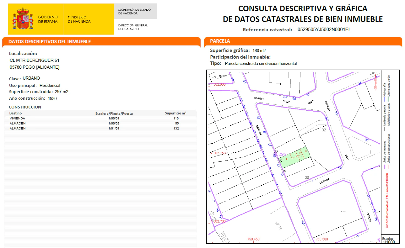 Terreno/Casa para construir a tu gusto en zona excelente de Pego