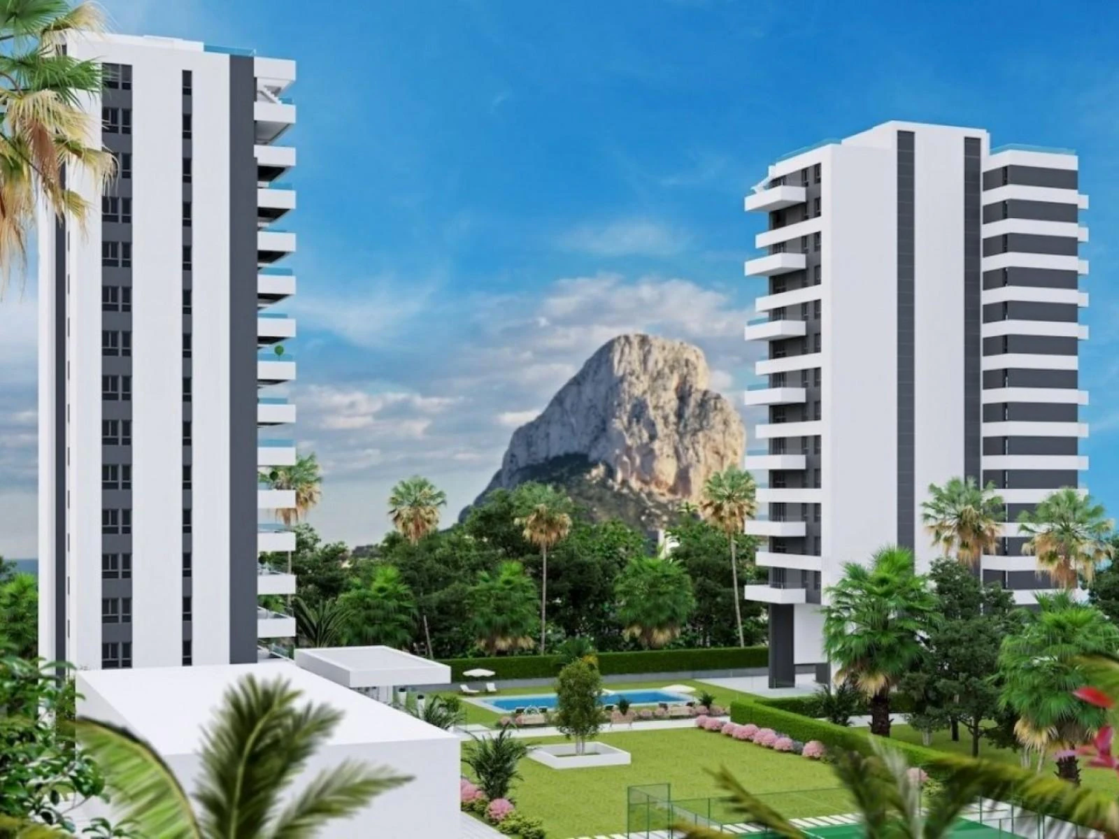 Penthouse for sale with 2 bedrooms in Calpe, Alicante