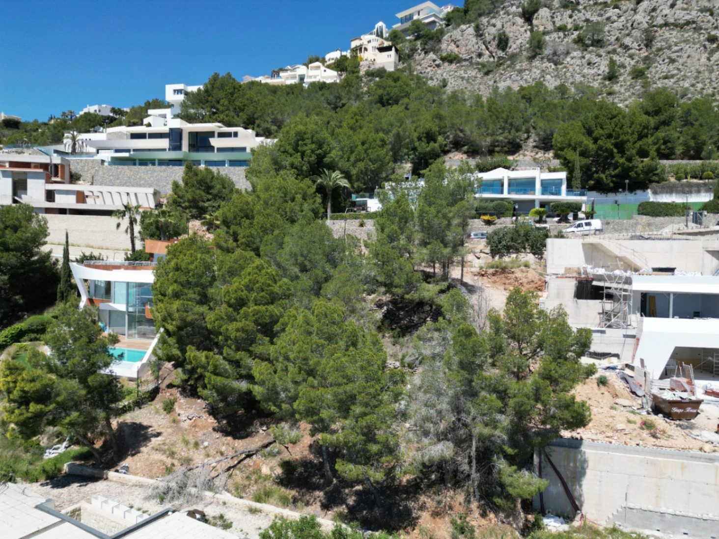 Außergewöhnliches Grundstück mit Panoramablick auf das Meer und die Berge – Altea Hills, Costa Blanca