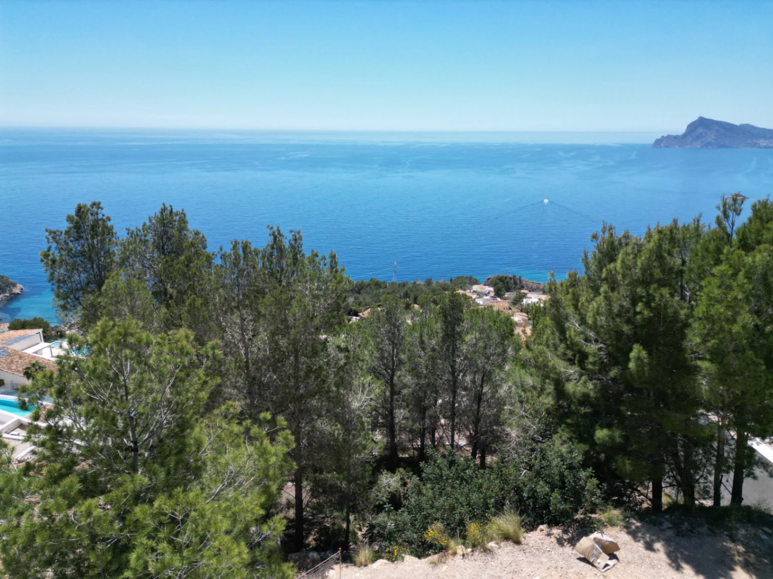 Außergewöhnliches Grundstück mit Panoramablick auf das Meer und die Berge – Altea Hills, Costa Blanca