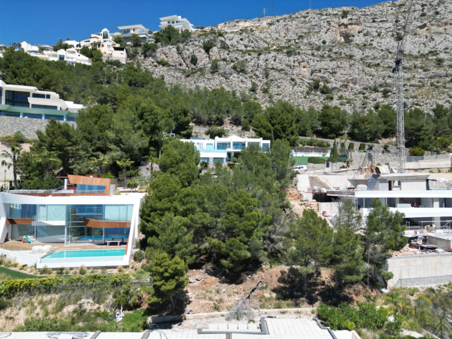 Außergewöhnliches Grundstück mit Panoramablick auf das Meer und die Berge – Altea Hills, Costa Blanca