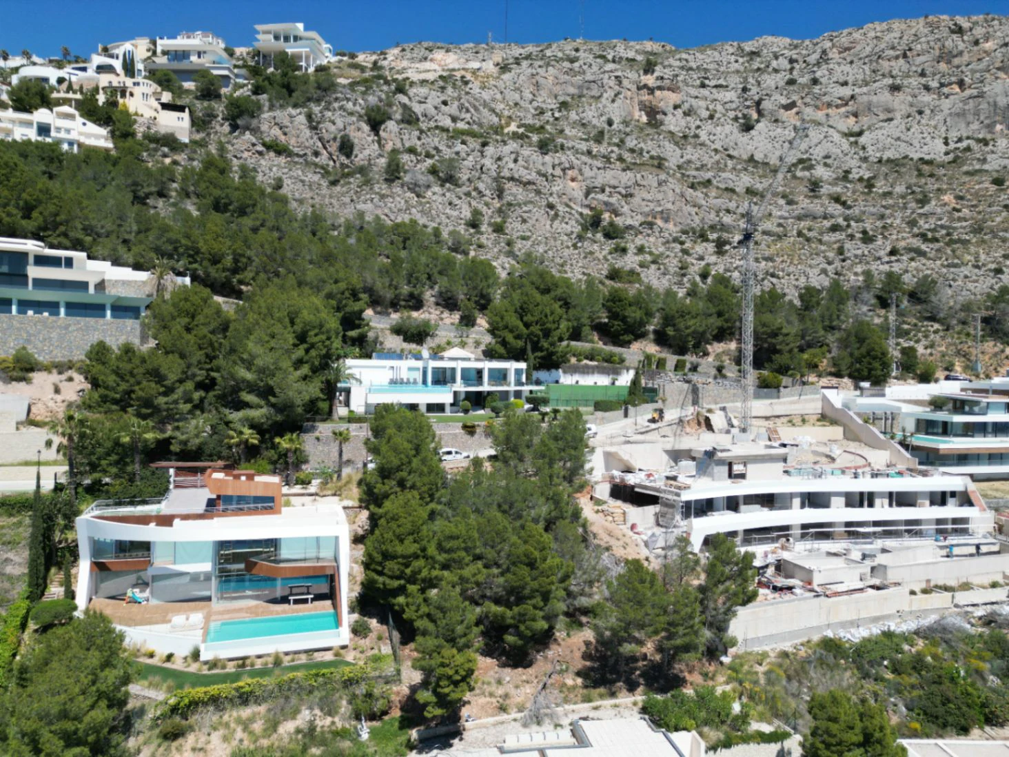 Außergewöhnliches Grundstück mit Panoramablick auf das Meer und die Berge – Altea Hills, Costa Blanca