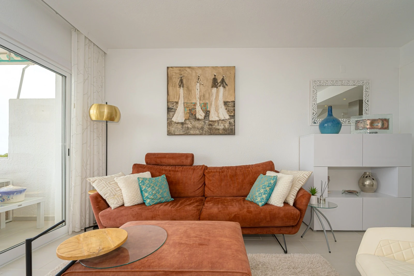 Duplex Apartment for Sale Next to the Golf Course in Altea la Vella – Sea and Golf Course Views, North Costa Blanca