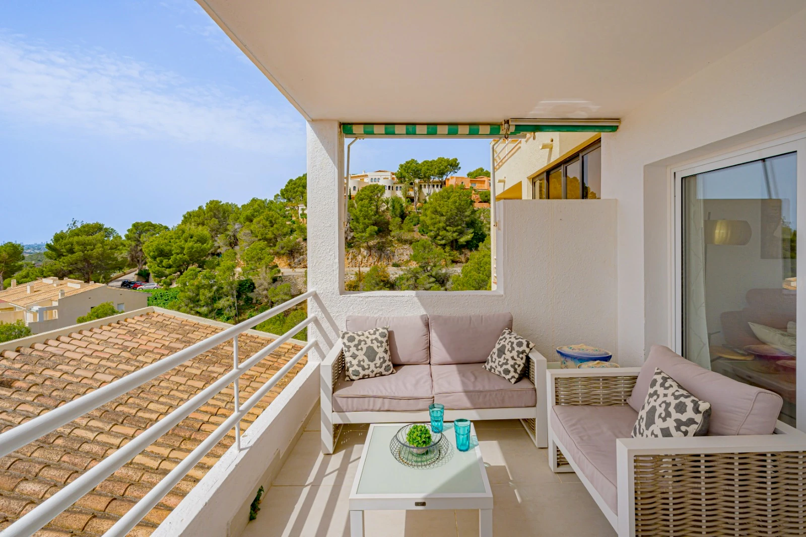 Duplex Apartment for Sale Next to the Golf Course in Altea la Vella – Sea and Golf Course Views, North Costa Blanca