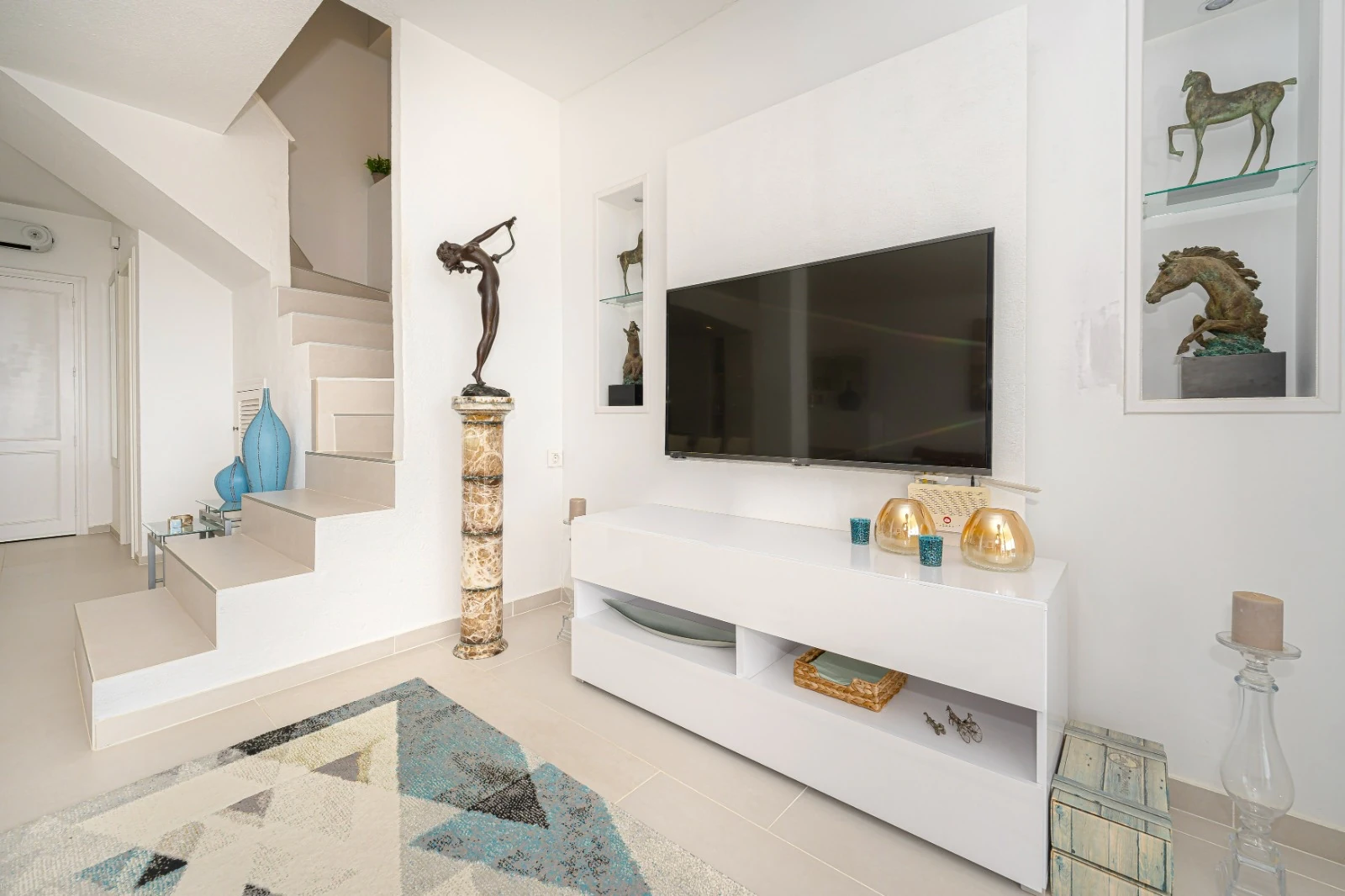 Duplex Apartment for Sale Next to the Golf Course in Altea la Vella – Sea and Golf Course Views, North Costa Blanca
