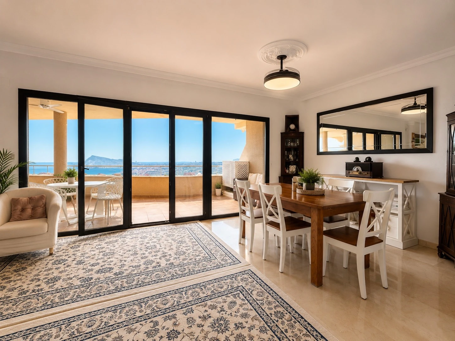 Penthouse mit Panoramablick auf das Meer in Altea zu verkaufen – exklusive Immobilie an der nördlichen Costa Blanca