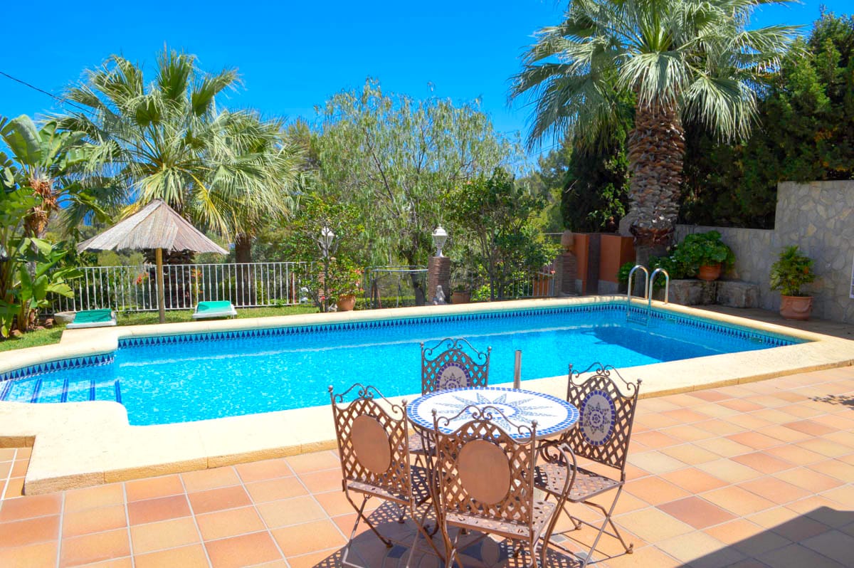 Villa situada en Las Rotas de Dènia con increíbles vistas al mar.