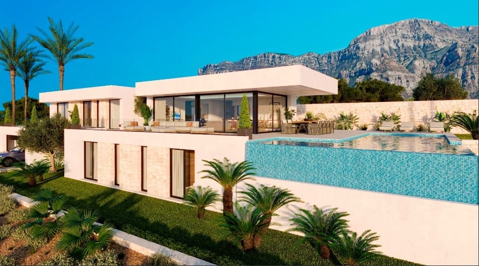 Chalet de obra nueva en Denia