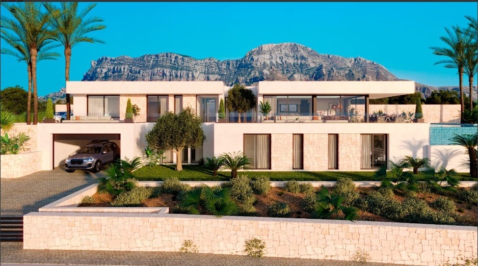 Chalet de obra nueva en Denia