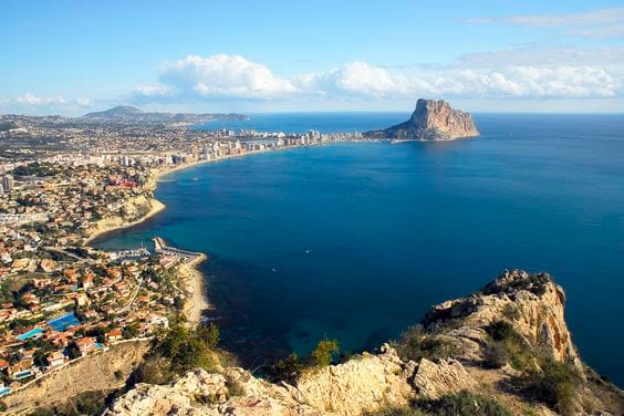 Espectacular ático en primera linea en Calpe - Costa Blanca