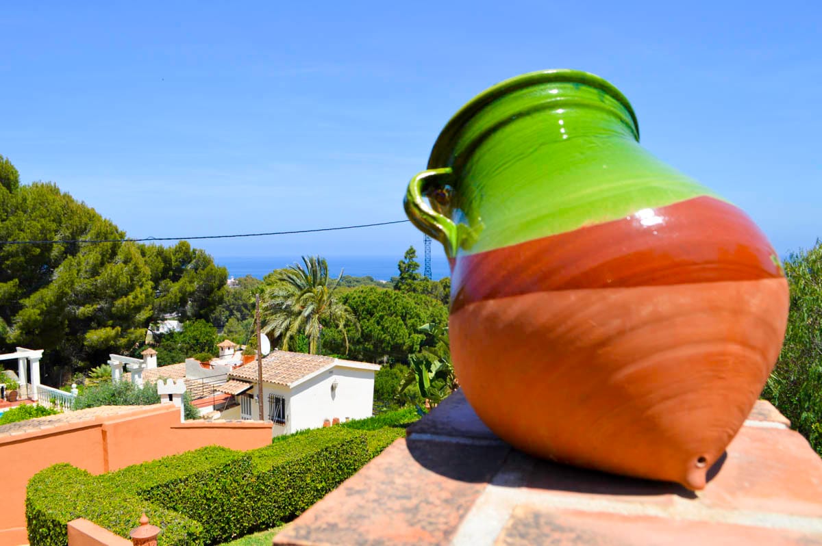 Villa situada en Las Rotas de Dènia con increíbles vistas al mar.