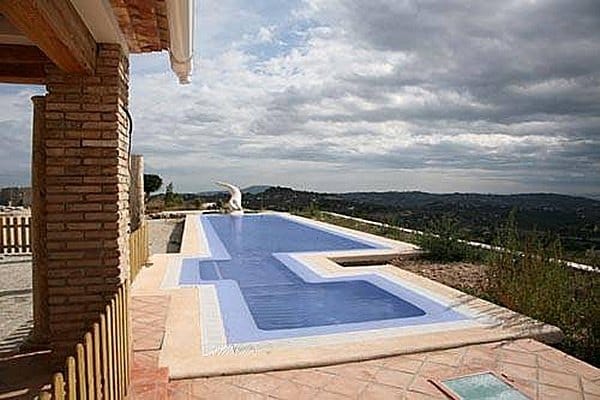 Finca nueva con vistas al mar en Benissa en venta