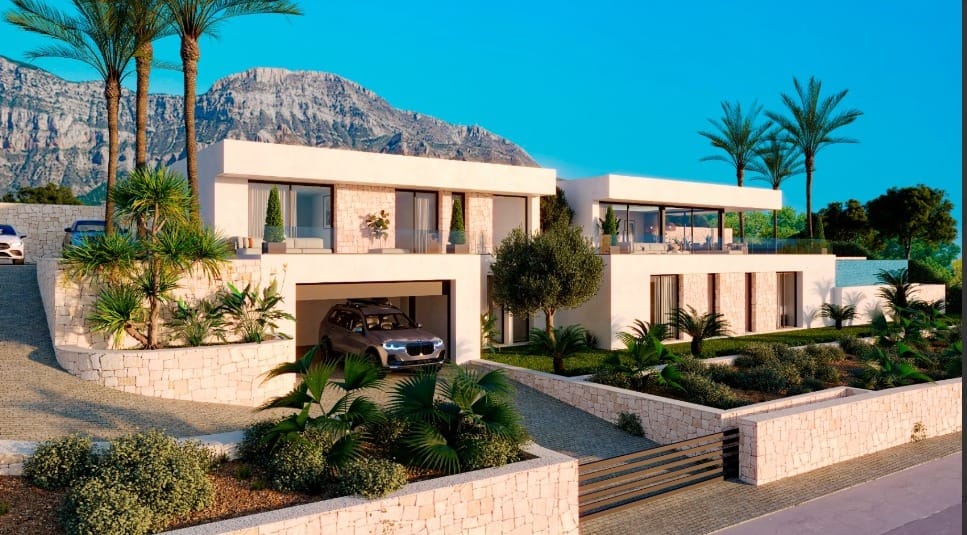 Chalet de obra nueva en Denia
