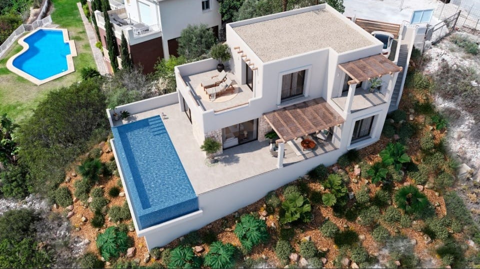 Chalet de obra nueva en Pedreguer