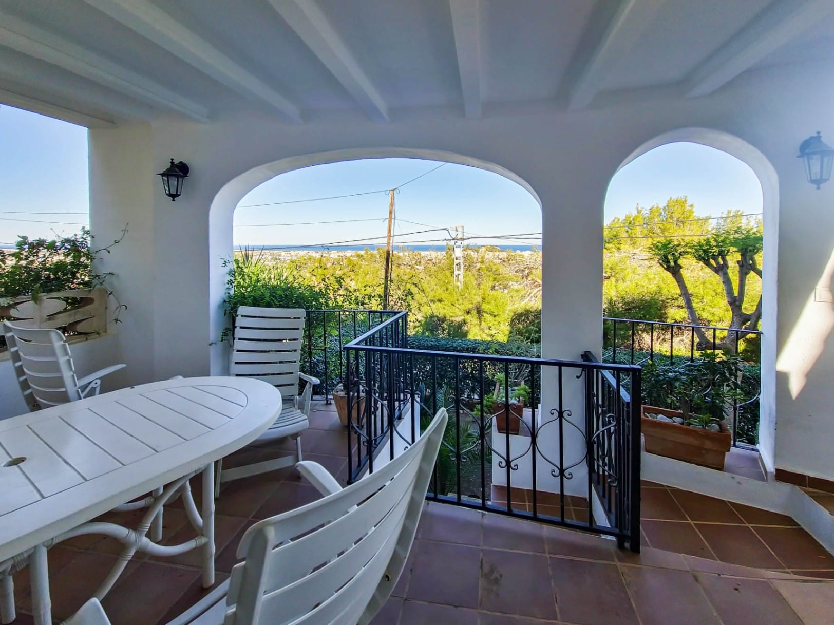 Chalet en Denia con sol todo el año y vistas panorámicas al mar