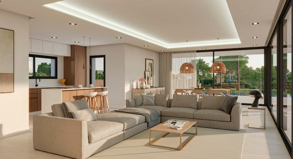 Chalet de obra nueva en Denia