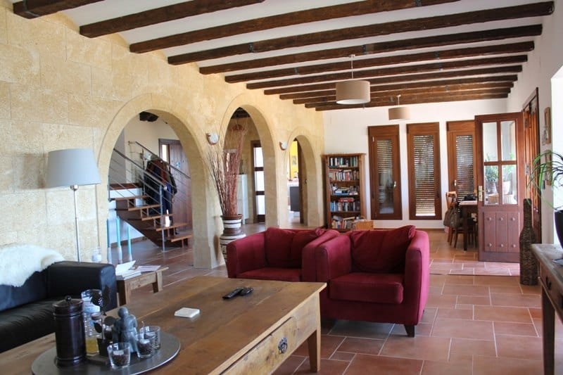 Finca nueva con vistas al mar en Benissa en venta