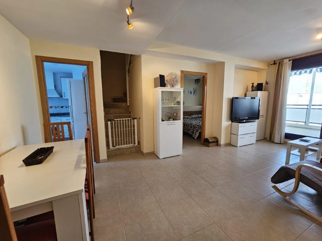 Atico duplex en primera linea de playa en Denia