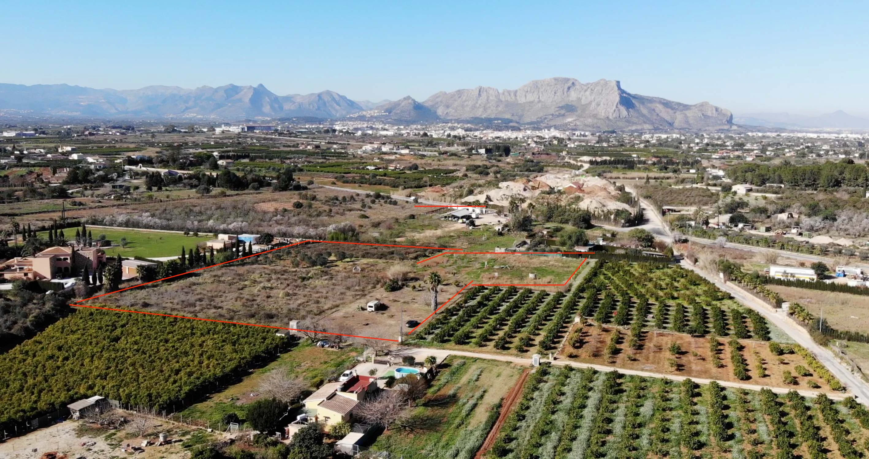 Parcela en Venta en Zona Golf Pedreguer