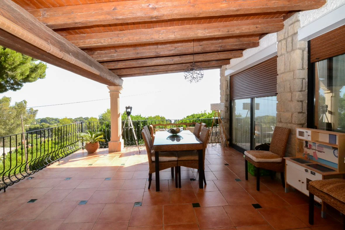 Gran villa señorial en Las Rotas.