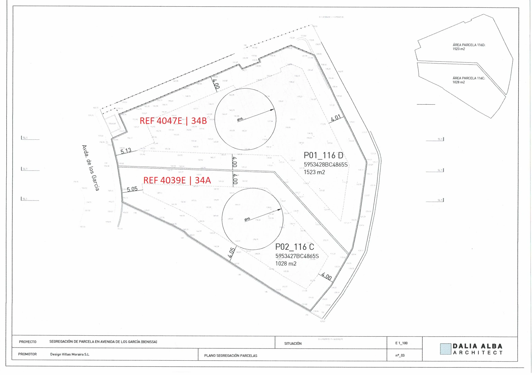 Chalet/Villa en venta en Benissa