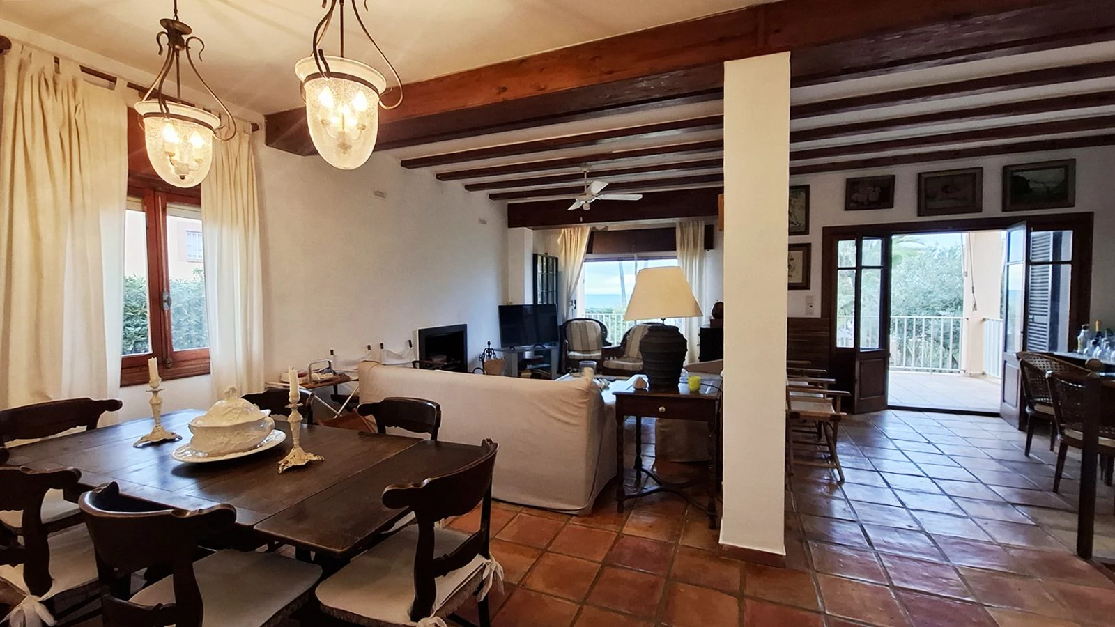 Chalet en primera línea de playa