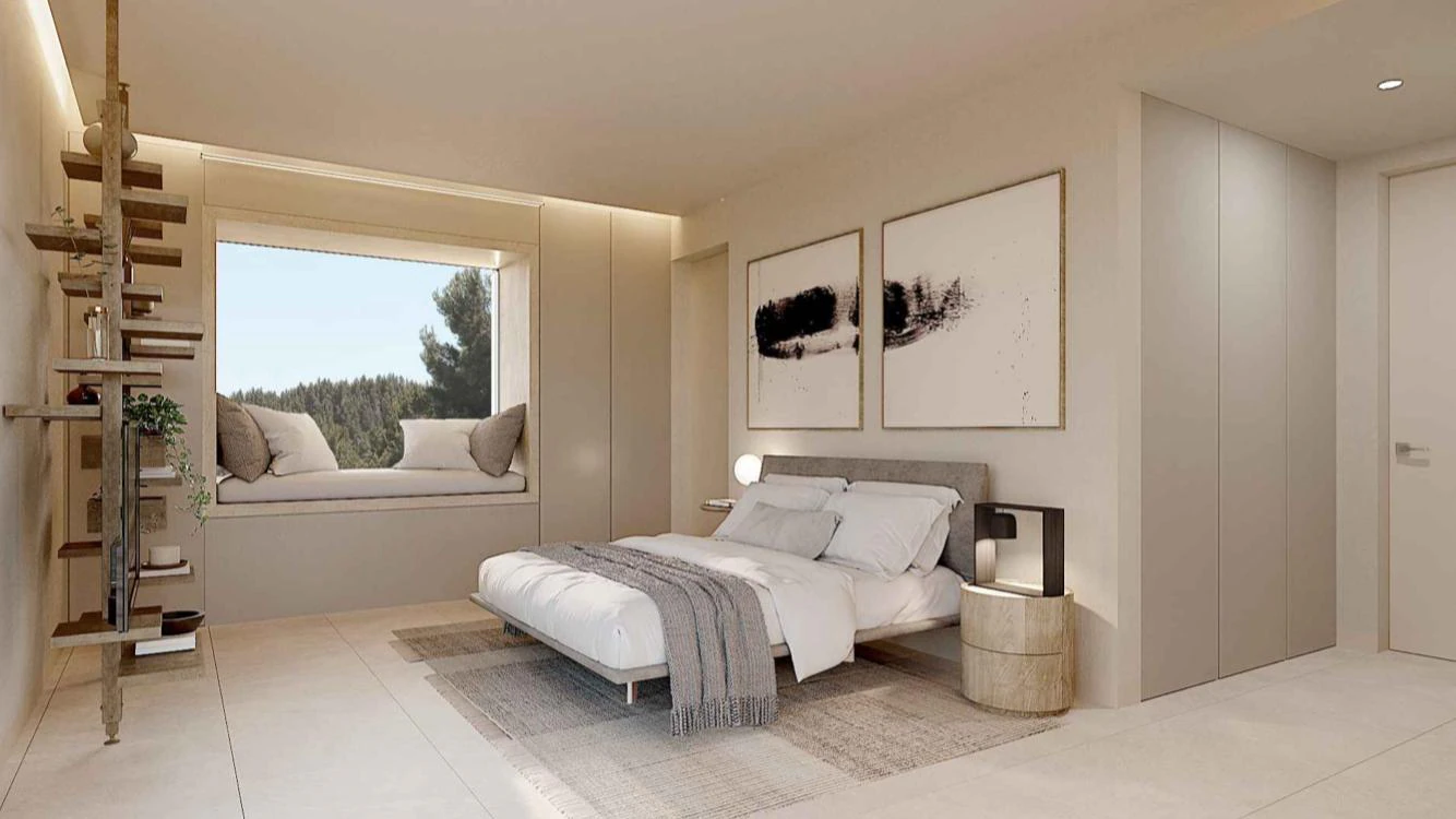 "Montgó House": Proyecto de Autor con Licencia Concedida y Vistas Infinitas en Dénia.
