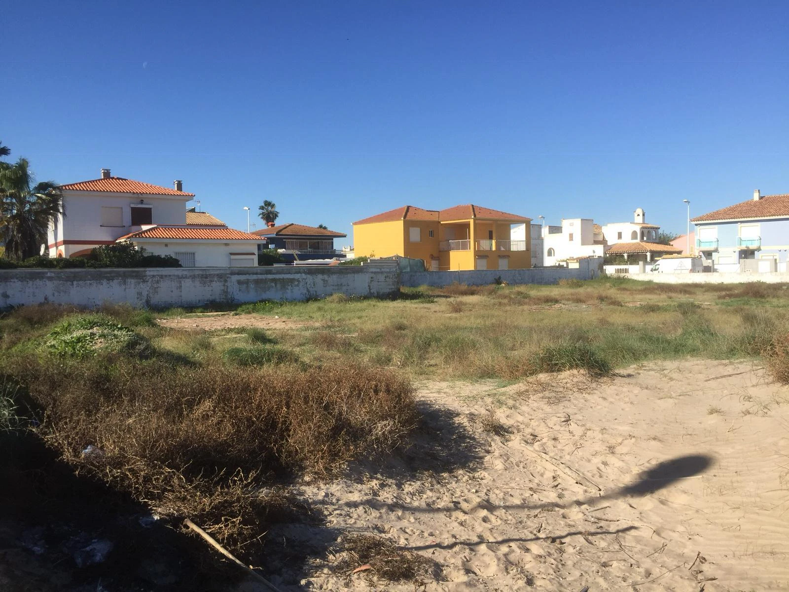 Parcela en primera línea de mar Cullera