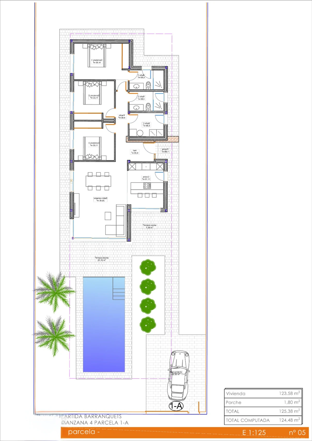 Nueva promoción villas modernas con piscina en Els Poblets. Llave en mano