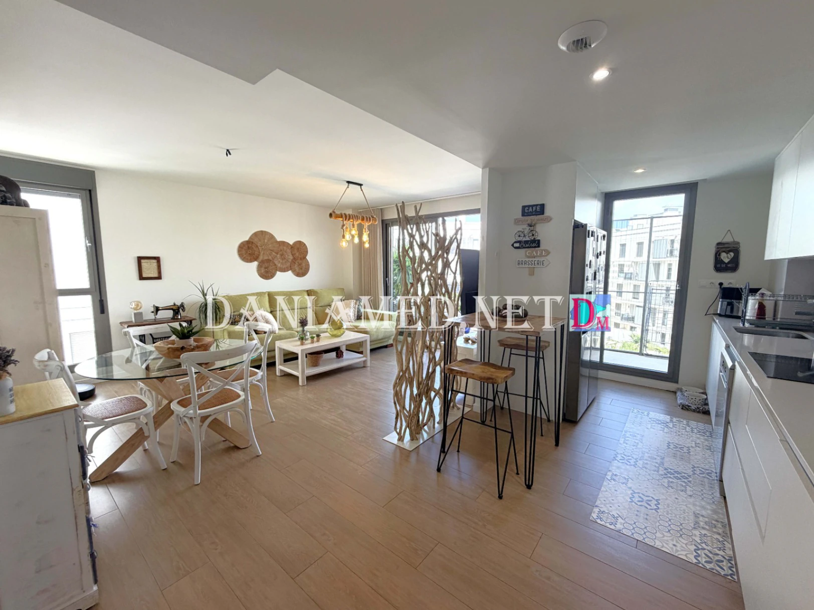 Apartamento moderno en Dénia a 350 m del Puerto y Playa