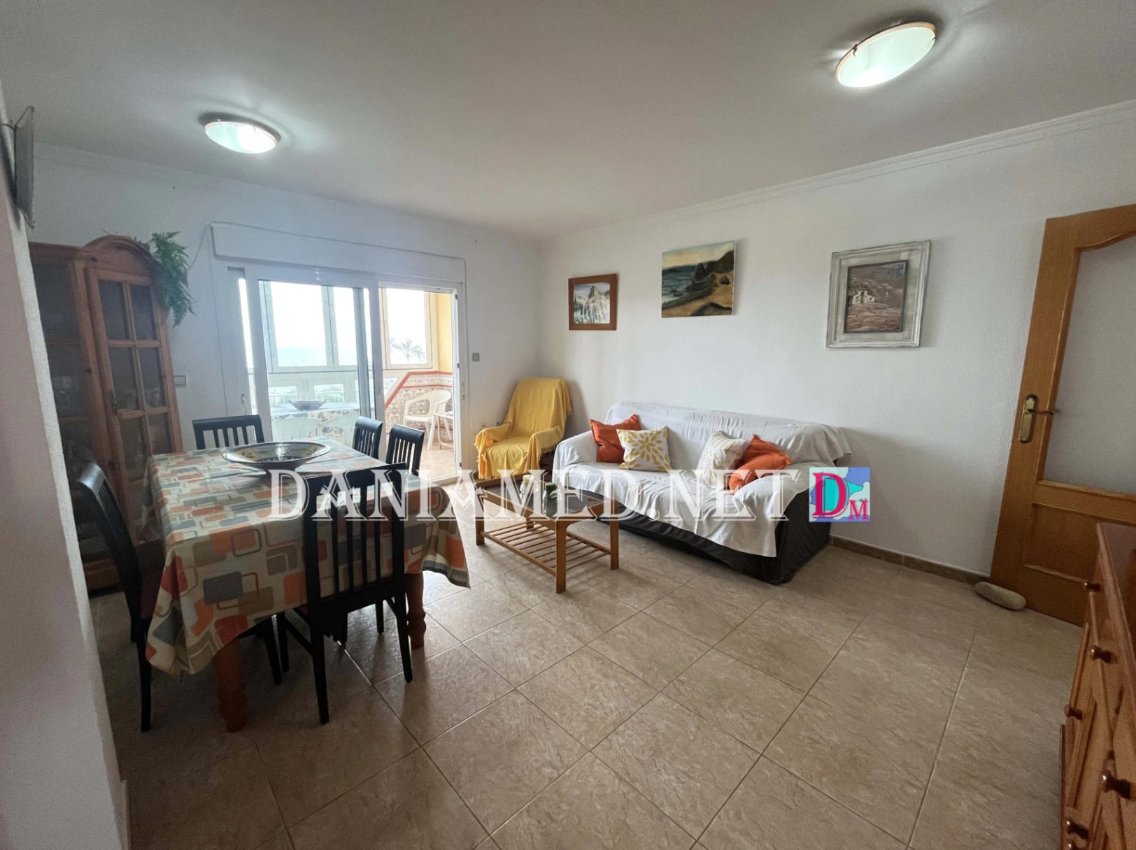 AnaRacons - Apartamento con vistas al mar en Playa de Les Deveses, Dénia
