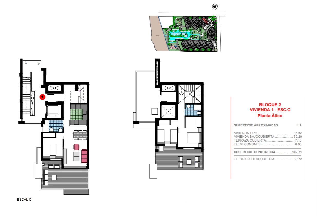 Romana - NUEVO Apartamento moderno a 60m de la Playa - Denia !