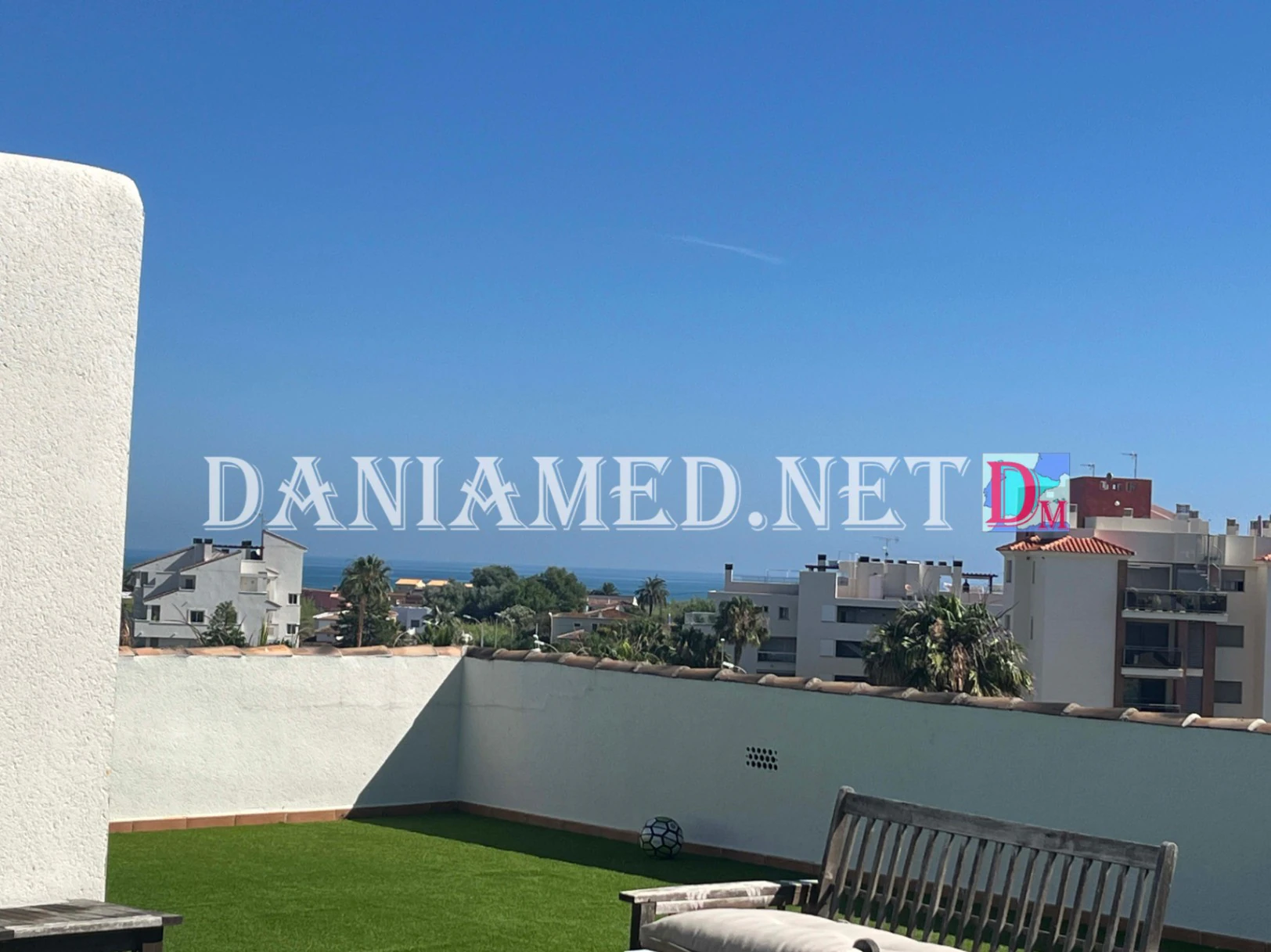 Aticoblanca - Ático con espectacular terraza de 100 m² y vistas al mar en El Verger